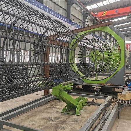 自动钢筋滚焊机 大型全自动钢筋滚笼机 铁建 性能稳定